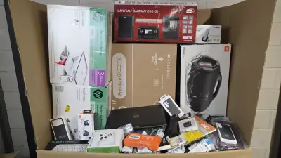 Ongecontroleerde Retouren Pallet (10) – kavel bij GSD Auctions, Zoeterwoude
