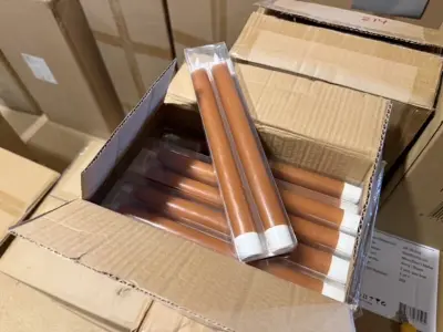 30 sets van 2 stuks led kaarsen Homebound, sandstone – kavel bij Onlineveilingmeester, Joure