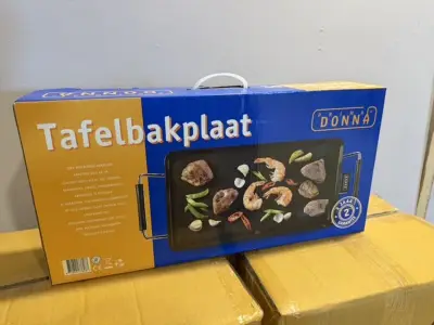Tafel bakplaat Gourmet Prima Donna, zwart – kavel bij Onlineveilingmeester, Joure