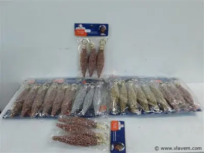 14 x Hangdeco traan 3 stuks mix kleuren – kavel bij Vlavem