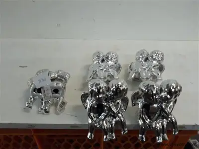 5 x Engelen koppel zittend 12 cm – kavel bij Vlavem