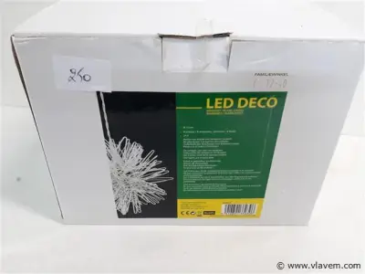 1 x Verlichte bal warm wit Led – kavel bij Vlavem
