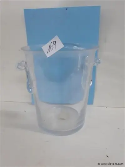 1 x Champagne emmer glas 21 cm – kavel bij Vlavem