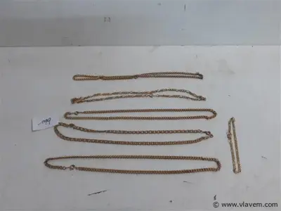 1 x Armband + 5 x Ketting – kavel bij Vlavem