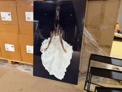 Schilderij gehard glas Ballerina Homebound – kavel bij Onlineveilingmeester, Joure