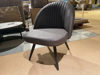 Fauteuil Label51, Enzo, antraciet – kavel bij Onlineveilingmeester, Joure