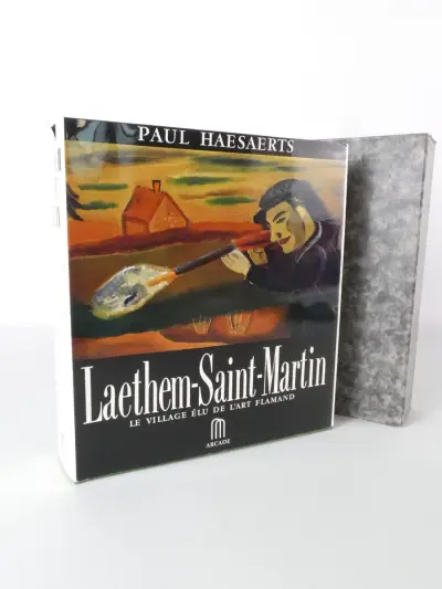 Laethem-Saint-Martin kunstboek met beschermhoes – kavel bij De Kringwinkel, Heverlee