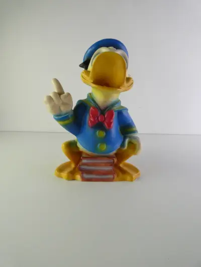 Vintage Disney Donald Duck tafellamp - Heico – kavel bij De Kringwinkel, Heverlee