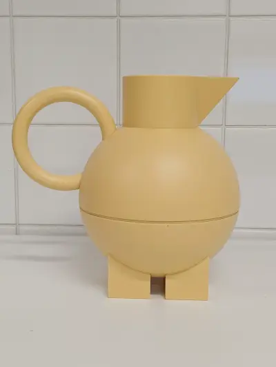 Vintage Alessi 'Euclid' thermoskan – kavel bij De Kringwinkel, Liedekerke