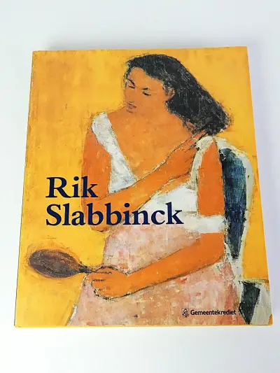 Boek over kunstenaar Rik Slabbinck – kavel bij De Kringwinkel, Heverlee