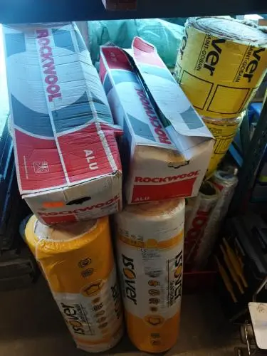 Partij diverse rollen/buis isolatie – kavel bij Openbare Verkopen, Harelbeke