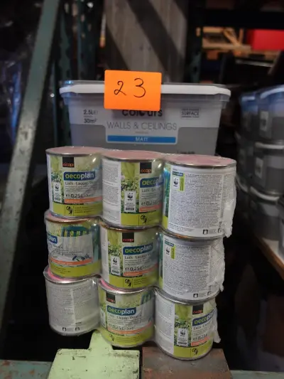 22.5l Verf Colours Matt – kavel bij Openbare Verkopen, Harelbeke
