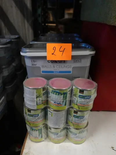 22.5l Verf Colours Matt – kavel bij Openbare Verkopen, Harelbeke