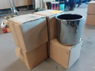 5x Bloempot – kavel bij Openbare Verkopen, Harelbeke