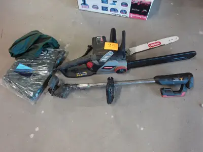 Elektrische kettingzaag – kavel bij Openbare Verkopen, Harelbeke