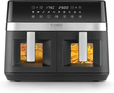 CASO dubbele luchtfriteuse + mini-oven – kavel bij Openbare Verkopen, Brugge