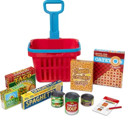 Melissa & Doug speelset met boodschappenmandje – kavel bij Openbare Verkopen, Brugge