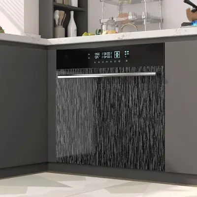 2x Rol zelfklevende folie Zwart metallic geborsteld 60cmx5m – kavel bij Openbare Verkopen, Brugge