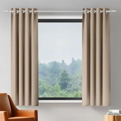 ORINOVA Beige Verduisterende Gordijne (140x160 cm) – kavel bij Openbare Verkopen, Brugge