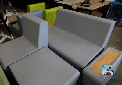 Set van bureaustoelen – kavel bij Clicpublic, Awirs