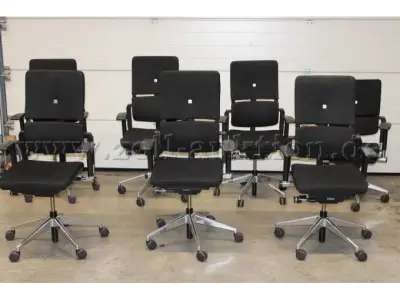 7 Bürodrehstühle von Steelcase, Modell Please, gebraucht, teils defekt – kavel bij Zoll-Auktion, Berlin