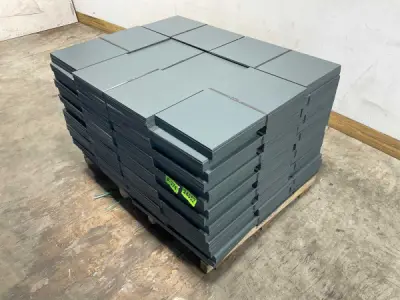1008x Cedral leisteen - henegouwsblauw - 60x32cm – kavel bij XL Auctions