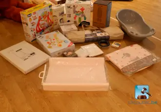 Varia d'accessoires pour bébé – kavel bij Clicpublic