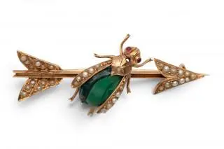 A 19th century arrow brooch – kavel bij Veilinggebouw De Zwaan, Amsterdam