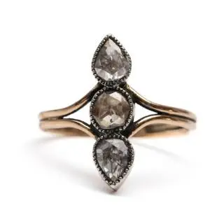 A late 19th century diamond ring – kavel bij Veilinggebouw De Zwaan, Amsterdam