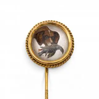 A late 19th century Essex Crystal pin – kavel bij Veilinggebouw De Zwaan, Amsterdam