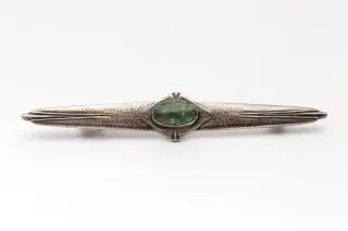 A silver Art Deco bar brooch – kavel bij Veilinggebouw De Zwaan, Amsterdam