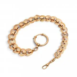A late 19th century watch chain – kavel bij Veilinggebouw De Zwaan, Amsterdam