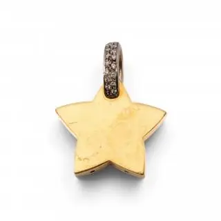 A gold star pendant – kavel bij Veilinggebouw De Zwaan, Amsterdam