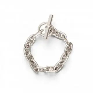 Hermès, silver bracelet, 'Chaine d'ancre' – kavel bij Veilinggebouw De Zwaan, Amsterdam