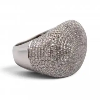An impressive diamond ring – kavel bij Veilinggebouw De Zwaan, Amsterdam