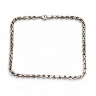 A white gold chain necklace – kavel bij Veilinggebouw De Zwaan, Amsterdam