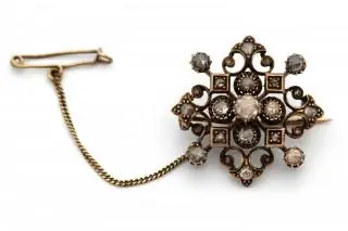 A late 19th century Dutch diamond brooch – kavel bij Veilinggebouw De Zwaan, Amsterdam