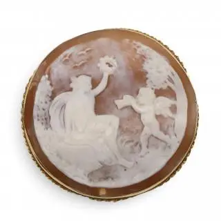 A cameo brooch – kavel bij Veilinggebouw De Zwaan, Amsterdam