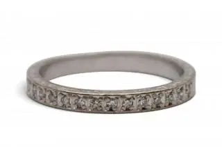 A fourteen stone diamond ring – kavel bij Veilinggebouw De Zwaan, Amsterdam