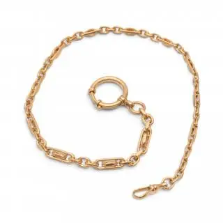 A gold watch chain – kavel bij Veilinggebouw De Zwaan, Amsterdam
