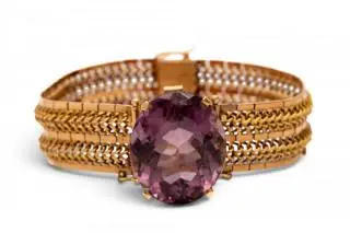 A fantasy chain bracelet 1970's – kavel bij Veilinggebouw De Zwaan, Amsterdam