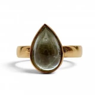 An aquamarine ring – kavel bij Veilinggebouw De Zwaan, Amsterdam