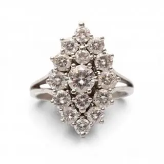 A diamond ring – kavel bij Veilinggebouw De Zwaan, Amsterdam