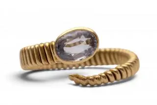 A stylized snake ring – kavel bij Veilinggebouw De Zwaan, Amsterdam