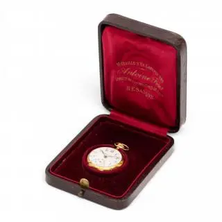 Antoine Frères, a gold pocketwatch – kavel bij Veilinggebouw De Zwaan, Amsterdam