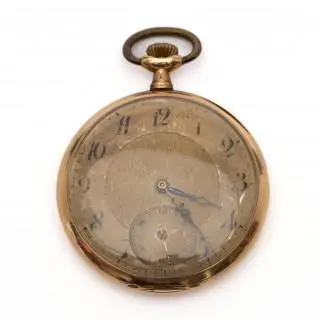 A gold pocket watch – kavel bij Veilinggebouw De Zwaan, Amsterdam