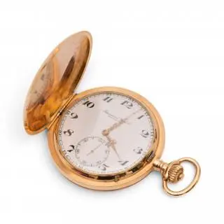 International Watch Company, gold hunter pocket watch – kavel bij Veilinggebouw De Zwaan, Amsterdam