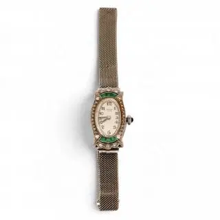 Gübelin, a diamond Art Deco watch – kavel bij Veilinggebouw De Zwaan, Amsterdam
