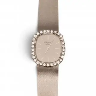 Chopard, a diamond 1970's cocktail watch – kavel bij Veilinggebouw De Zwaan, Amsterdam