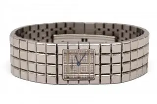 Chopard, Icecube, a steel and diamond wristwatch – kavel bij Veilinggebouw De Zwaan, Amsterdam